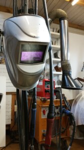 Selbstverdunkelnde Schweißmaske von Jochen Warth Selbstverdunkelnde Schweißmaske