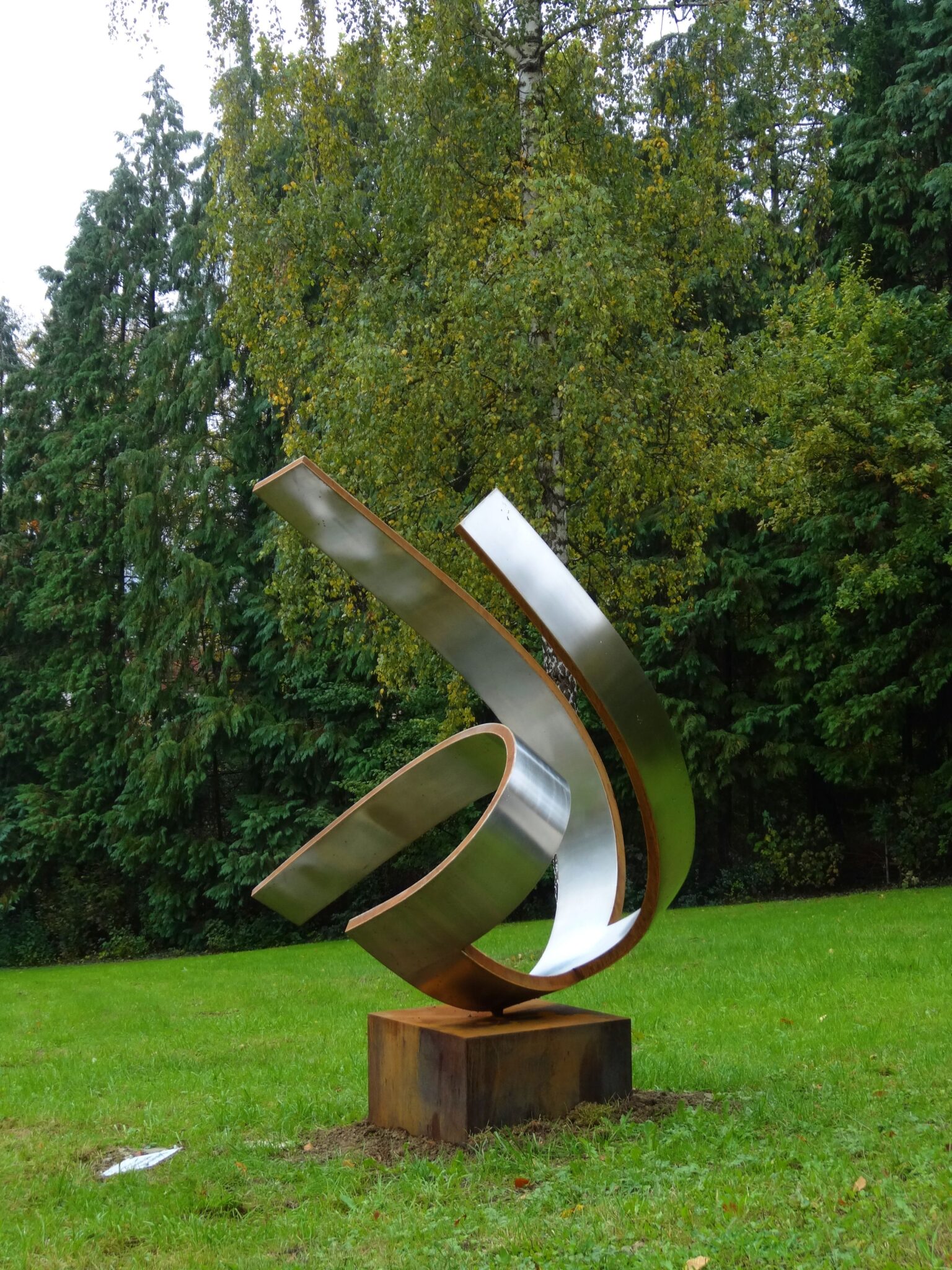 Foto der Skulptur für Eningen 2020