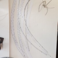 Auftragsarbeit für eine Immobilie in Metzingen 2026: Papierschablonen Papierschablonen zum Sägen der Blechteile